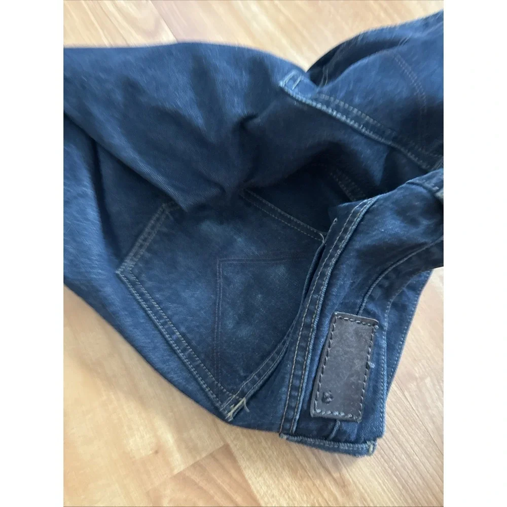 John Varvatos Mens SELVEDGE Indigo Bowery Slim Straight Jeans 31x31 -Labelled 29